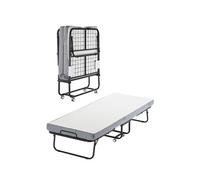 VEVOR Lit d'appoint pliant 79 x 190 cm – cadre métal robuste, matelas mousse à mémoire 10 cm