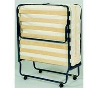 Lit d'appoint pliant 90 x 190 cm Blanc