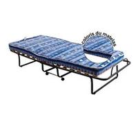 Lit d'appoint pliant como Noir G