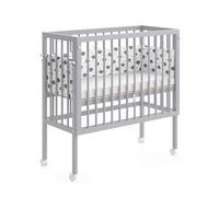 Lit d'appoint Sophie, 94x42.5cm 2 rails latéraux, Gris, Vitalispa 33007