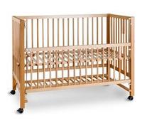 Lit d'appoint XXL HAJO hêtre NATUREL 120x60 cm Beige G