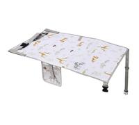 Lit d'avion - 76 x 44,5 cm - Lit d'avion | Meubles de chambre d'enfant imperméables en fibre de polyester, un must pour le vol de bébé, les vacances en plein air, les excursions en famille