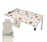 Lit d'avion - lit de voyage pour bébé portable pour un voyage en famille d'avion | Tampon de repos pliable avec coussin doux, conception multi-usages pour les poussettes de voiture High Chai