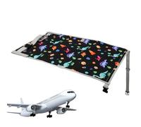 Lit d'avion pour enfant - Tissu 44,5 cm Kids Travel Essential | Lit d'avion | Repose-pieds portable pliable confortable pour jouer, voyager, train, vol, dormir