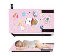 Lit d'avion pour Tout-Petit, 77 x 44 cm, Extension de siège d'avion pour Tout-Petit, hamac à Pieds d'avion pour, Repose-Pieds d'avion Pliable, hamac pour