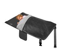 Lit d'avion pour tout-petit, extension de siège d'avion pour enfants avec couverture, couchette de voyage portable avec flanelle en peluche et sac rangement, 31, 5 x 18 pouces, siège pour e