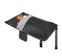 Lit d'avion pour tout-petit, extension de siège d'avion pour enfants avec couverture, couchette de voyage portable avec flanelle en peluche et sac rangement, 31, 5 x 18 pouces #1