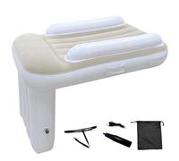 Lit d'avion pour tout-petit, lit d'avion gonflable pour bébé avec ceinture de sécurité, extension de siège voyage portable pour bébé avec sac rangement et pompe à main