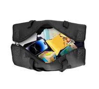 Lit d'avion pour Tout-Petit, lit d'avion pour Tout-Petit, Sac de | Sac de Pliable pour bébé, Tapis de Couchage pour d'âge préscolaire, Filles, garçons, Femmes, Noir, Refer to