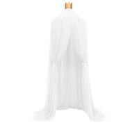 Lit De Bébé Berceau Auvent Moustiquaire Tente Suspendue Rideaux En Tulle Pour Chambre Maison De Jeu Tente Pour Enfants Chambre D'enfants - Type White