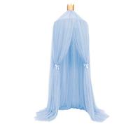 Lit De Bébé Berceau Auvent Moustiquaire Tente Suspendue Rideaux En Tulle Pour Chambre Maison De Jeu Tente Pour Enfants Chambre D'enfants - Type Bleu