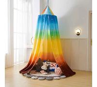 Lit De Bébé Princesse De Style Nordique,Moustiquaire,Rideau,Literie Canopi,Tente Bretonne,Enfants,65x270x400cm - Type H