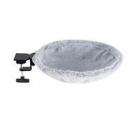 Lit de bureau pour chat - Hamac rotatif à 180° avec cadre robuste, supporte jusqu'à 50 lb, endroit de repos surélevé et confortable pour chatons et chats adultes | Balcon Bibliothèque Chambre Rebord d