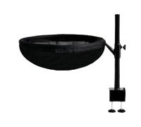 Lit De Bureau pour Chats, Support De Lit pour Animaux De Compagnie Portable Amovible, Hamac De Chat, Vue Surélevée Confortable, Économie D'espace, Tissu Doux Lavable pour Animaux De Compagnie