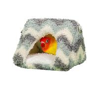 Lit De Cage - Cabine Pour Oiseaux De Coton, Abri Pour Oiseaux Chauds D'hiver, De Doux Pour, Perruche, Cockatiel, Cacatoa, Poisson Accog