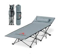 Lit de camp Atacama lit pliant camping lit d'extérieur chaise longue lit d'ap...