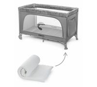 Lit de camp avec matelas enroulable