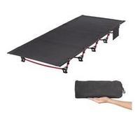 Lit de camp pliable, ultra léger compact solide et durable, 192 x 70 x 17cm, pour les tentes, les randonnées en plein air, les voyages G