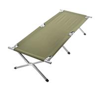 Lit de camp pliable US Style stalowe 190 x 65 cm Mil-Tec - Olive