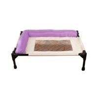 Lit De Camp Pour Chien,Accessoires de couchage lavables et portables pour animaux - Couchage surélevé Mobilier pour chat | Pour Chiot Petite Moyenne Race Maison Balcon Salon Extérieur Jardin Cour Camp