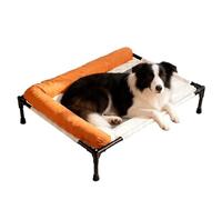 Lit De Camp Pour Chien,Respirant Lavable - Lit De Camp Surélevé Rafraîchissant D'Extérieur Canin | Pour Les Chats Et Les Chiots, Le Patio, La Pelouse, La Plage, Le Camping, Le Sol, La Maison Et Le Che