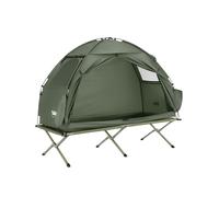 Lit de camping extérieure - SoBuy OGS32-II-GR - 3-en-1 pour 1 personne - 193x160x86 cm