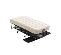 Lit de camping gonflable 1 place - VEVOR - BF003 - Capacité 136 kg - Pompe intégrée - PVC velours