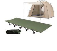 Lit De Camping | Lit Pliable Pour Randonnée - Lit Portable Pour Voyages Randonnée En Plein Air Aventures Accueil Invités Randonnée Confort Extérieur