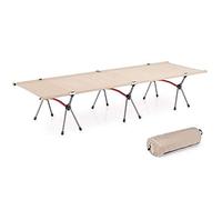 Lit de camping pliable, chaise longue surdimensionnée, inclinable et réglable pour bain de soleil, plage, piscine, patio, terrasse et lit de couchage