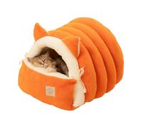 Lit de Chat Mignon | Nid En Peluche D'Hiver Anti-Dérapant,Mignon Petit Lit Pour Chien Et Nid Pour Chat,pour Dormir et Apaisement Chiot Petit Chien Animal de Compagnie Intérieur Appartement Balcon Dort