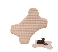 Lit de chien indestructible, pad kennel de chien | Machine de de chiot en forme d'os mignon lavable,Pousque de couchage pour animaux de compagnie à l'usure pour anniversaire pour anniversaire