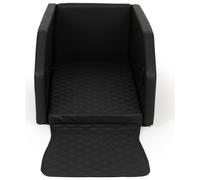 lit de Coffre, Transporteur de Voiture pour Le Chien avec Matelas de 55x100cm (Couleur: Noir)