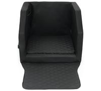 lit de Coffre, Transporteur de Voiture pour Le Chien avec Matelas de 55x70 cm (Couleur: Noir)