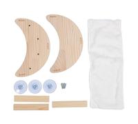 Lit de fenêtre de Chat avec Une Forte Aspiration de tassement en Bois de pin et Confortable pour Installer la fenêtre Perch Chat monté