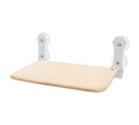 Lit de fenêtre de Chat - Tie de fenêtre pour Animaux de Compagnie Pliable, hamac de fenêtre de Chat de | Hamacs de Couleur Kaki avec Un Cadre métallique, 27,6-27,6-33,1 Livres, lit de pour s
