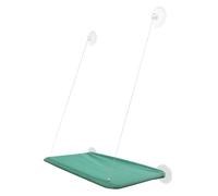 Lit de fenêtre pour chat, 36,5 x 21,6 x 7,5 cm, robuste pour rebord de fenêtre, chaton, perchoir doux, siège hamac de fenêtre avec 4 ventouses puissantes pour intérieur de grands animaux domestiques