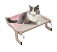 Lit de fenêtre pour Chat, perchoir pour Chat - Siège de fenêtre pour - Siège de hamac pour, Cadre en Bois pour Grands Chats, lit pour Facile à régler pour Rebord de, Che