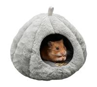 Lit de grotte d'hiver chaud pour animaux de compagnie, quartier en peluche haute densité, accessoires pour un confort maximal, espace de vie de première classe pour petits animaux, point de rencontre