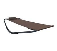 Lit de jardin Marron 200x90 cm Acier Marron G