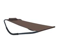Lit De Jardin Marron 200x90 Cm Acier Multicolore