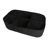Lit de Jardin surélevé en Tissu, 6 grilles de Grands Sacs Culture Jardin, Sacs à conteneurs Plantation Rectangle Boîte Culture pour Jardinage extérieur / 120 * 60 * 30cm