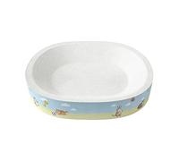 Lit de jeu à gratter - Gamelle d'intérieur pour chat | Carton ondulé avec base stable, aspect sans perte de poils avec forme incurvée, accessoire de jouet d'enrichissement, protection murale pour