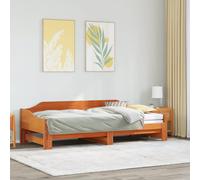 vidaXL Lit de jour canapé-lit avec lit gigogne 80x200 cm bois de pin massif