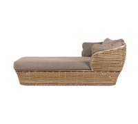Cane-Line Lit de jour Basket naturel, taupe structure Cane-Line Weave