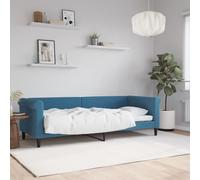 Vidaxl Lit De Jour Avec Gigogne Sans Matelas Bleu 90x200 Cm Bleu