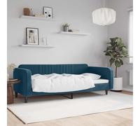 Lit de Jour Canapé-lit Lit de Repos Salle de Séjour Salon Chambre Velours vidaXL