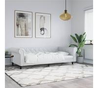 Lit de jour cappuccino 80x200 cm similicuir canapé-lit vidaXL
