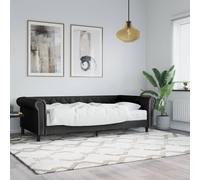 Lit de jour cappuccino 80x200 cm similicuir canapé-lit vidaXL