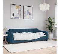 Lit de jour gris clair 80x200 cm velours canapé-lit vidaXL