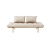 Lit de Jour Karup Pace en Pin Laqué Clair/747 Beige